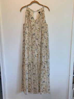 Anthropologie Drew Naomi Floral Tiered Maxi Sun Dress